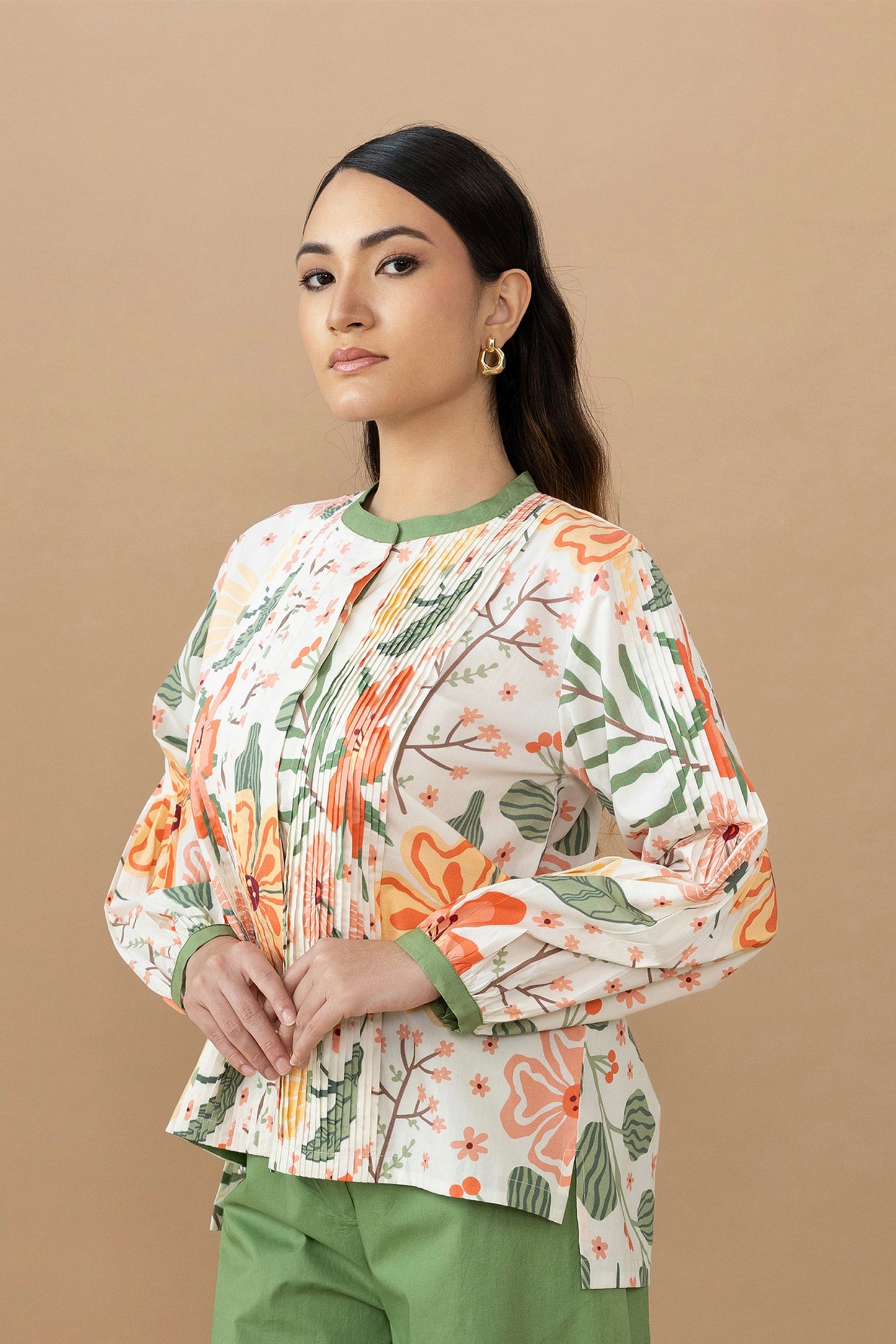 Nura Top - Delight Floral