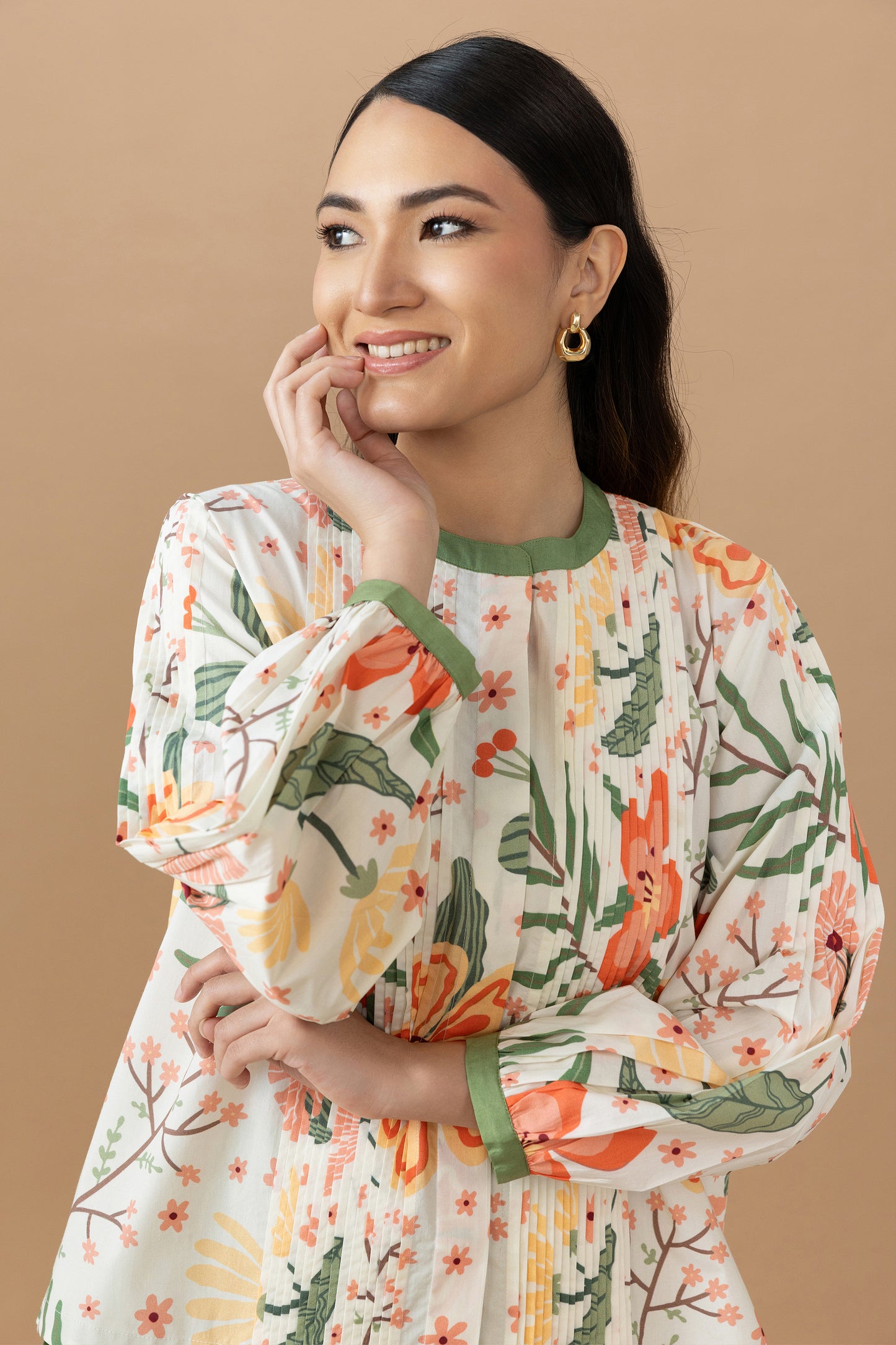 Nura Top - Delight Floral