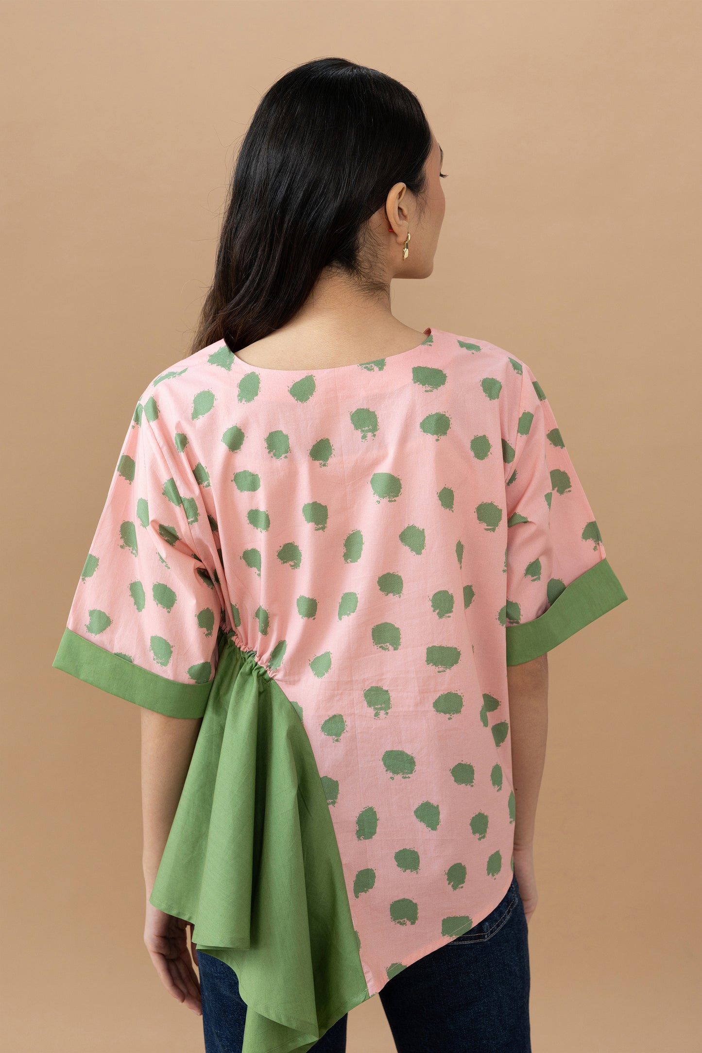Seria Top - Quartz Dot & Olive