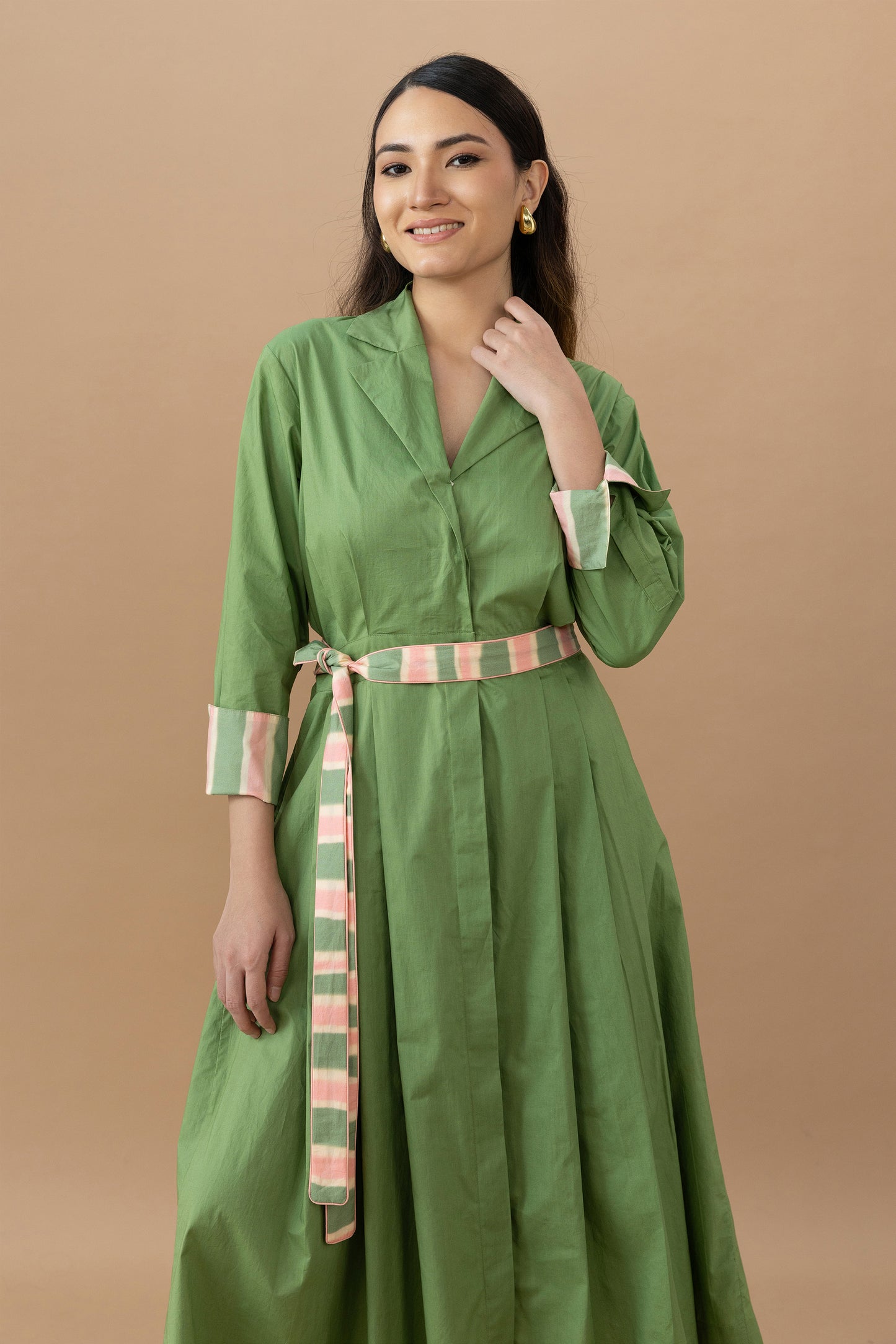 Clara Dress - Olive