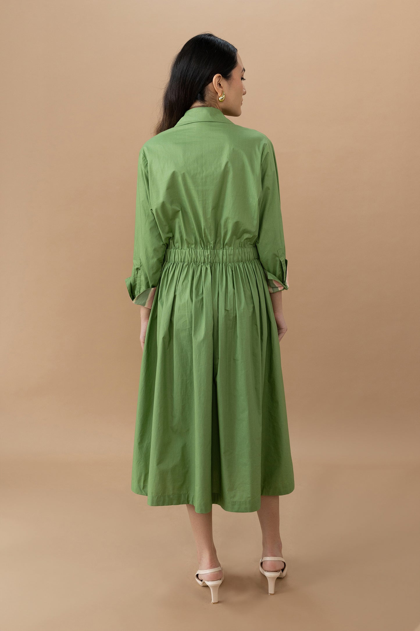 Clara Dress - Olive