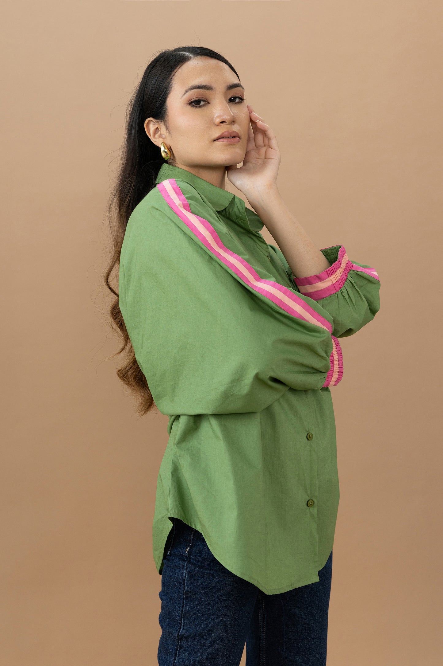 Harper Shirt - Olive