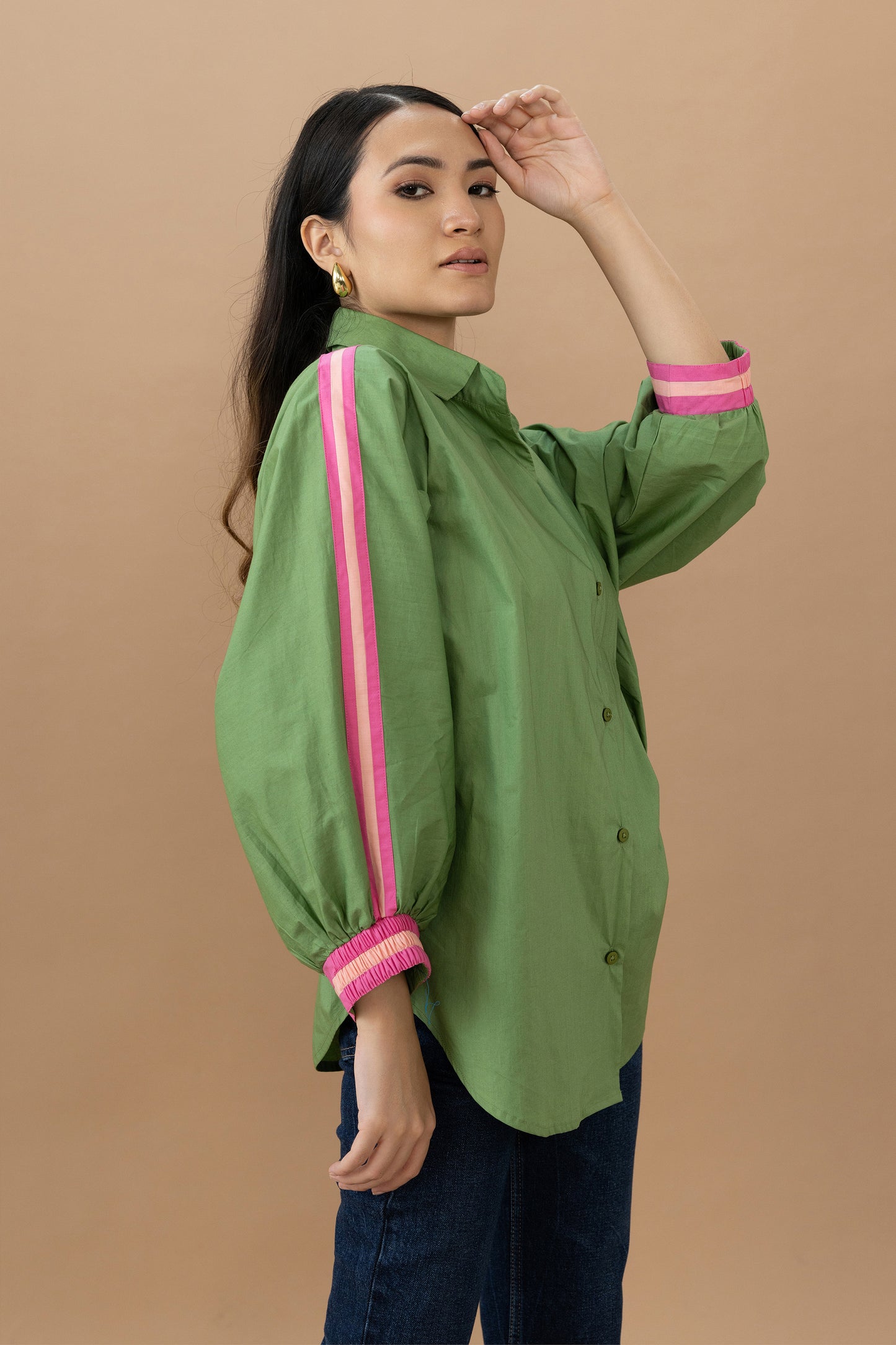 Harper Shirt - Olive