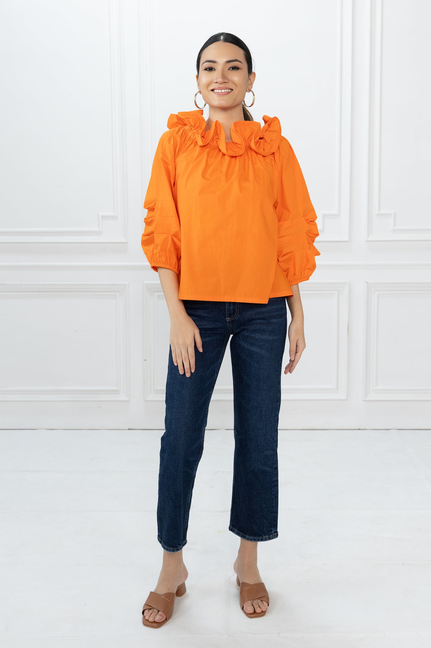Ivy Top - Orange