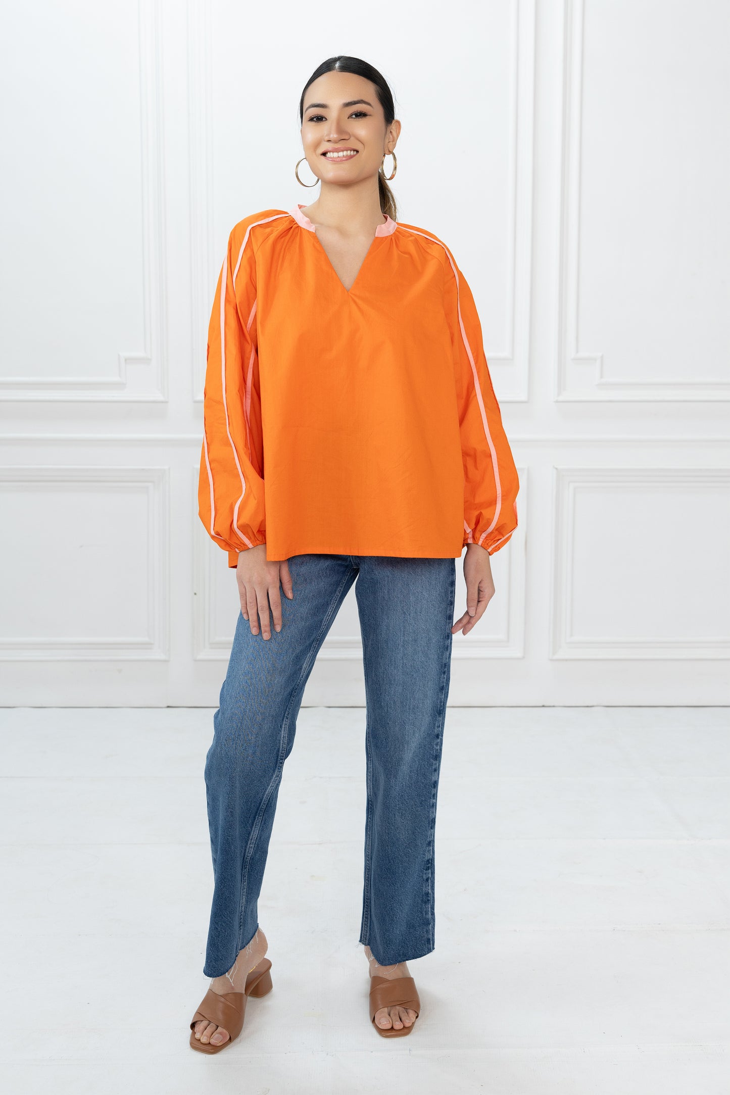 Amy Top - Orange