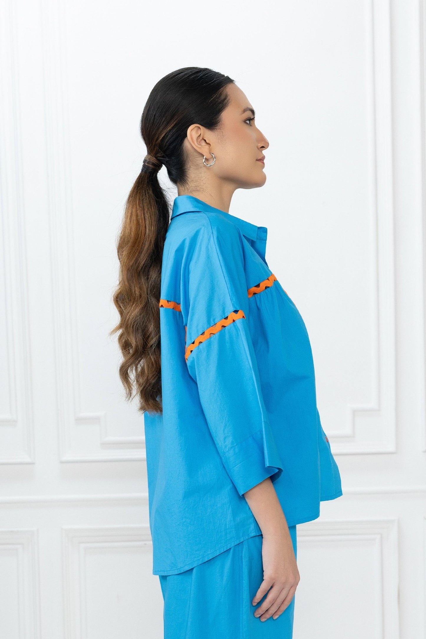 Jordan Top - Azure Blue
