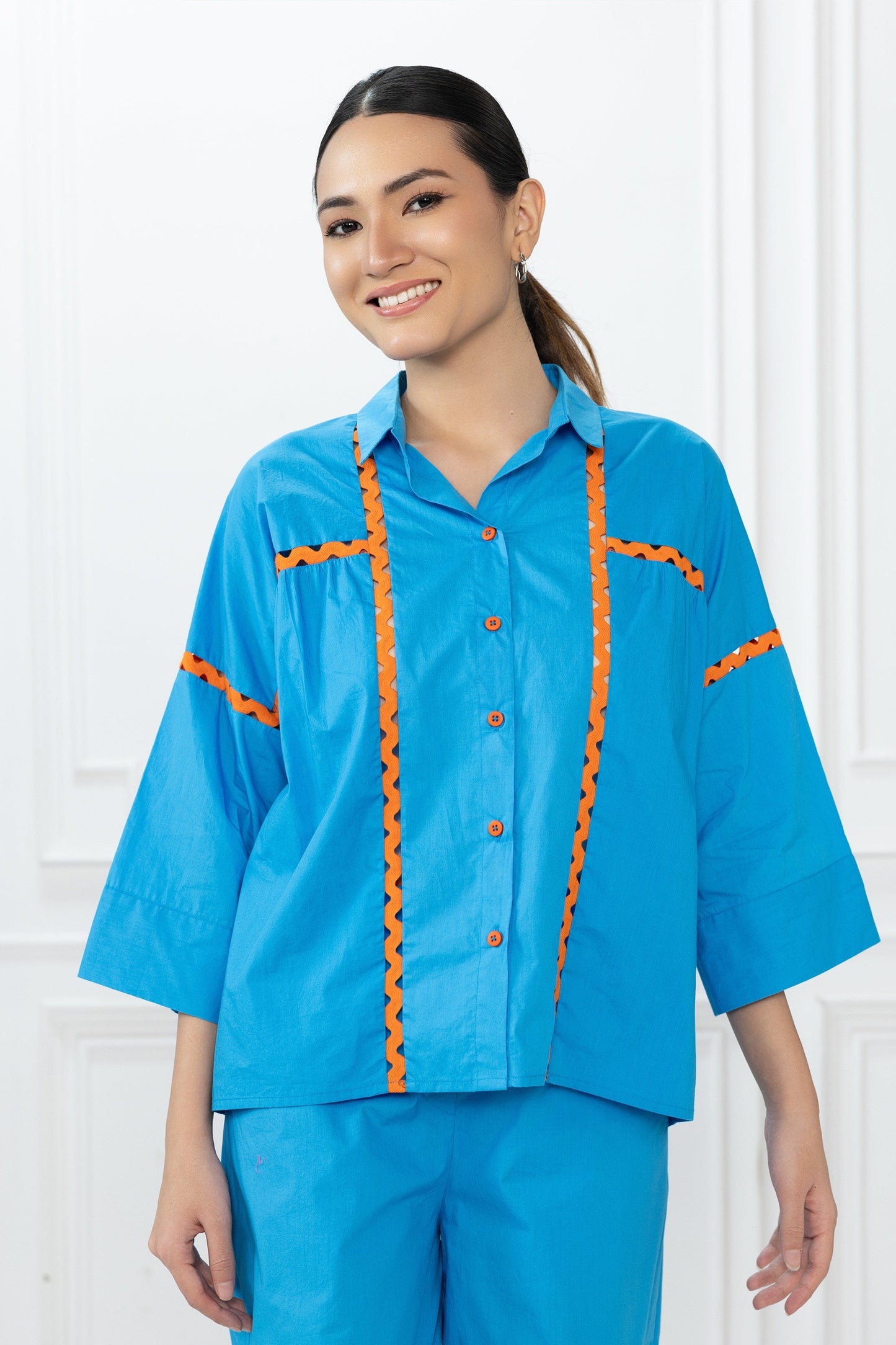 Jordan Top - Azure Blue