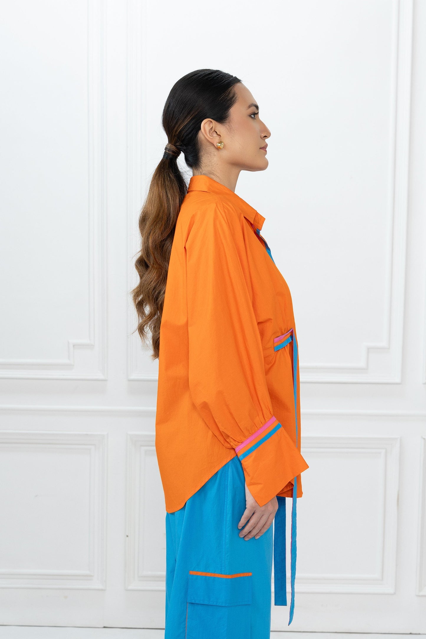 Brooke Shirt - Orange