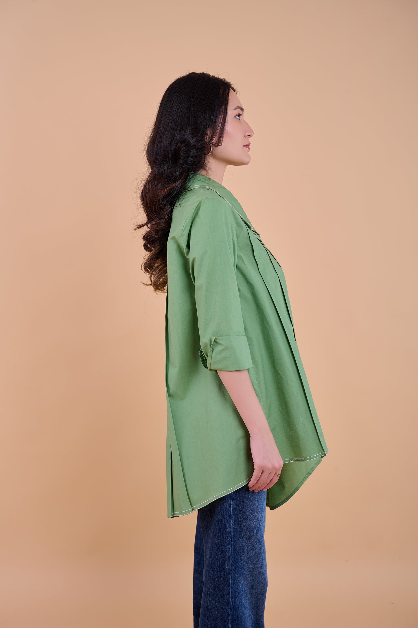 Xena Shirt - Olive Green