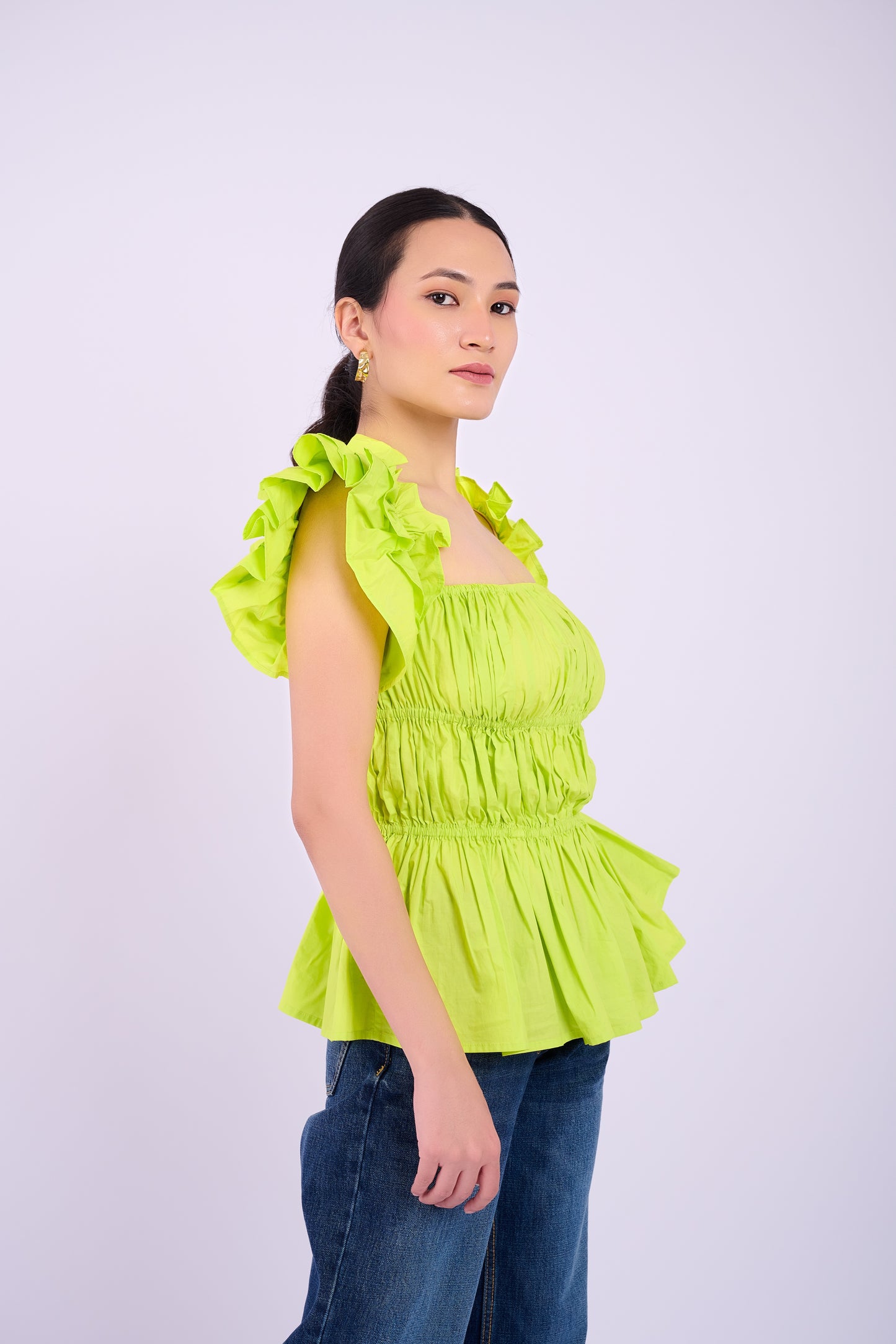 Malla Top - Lime