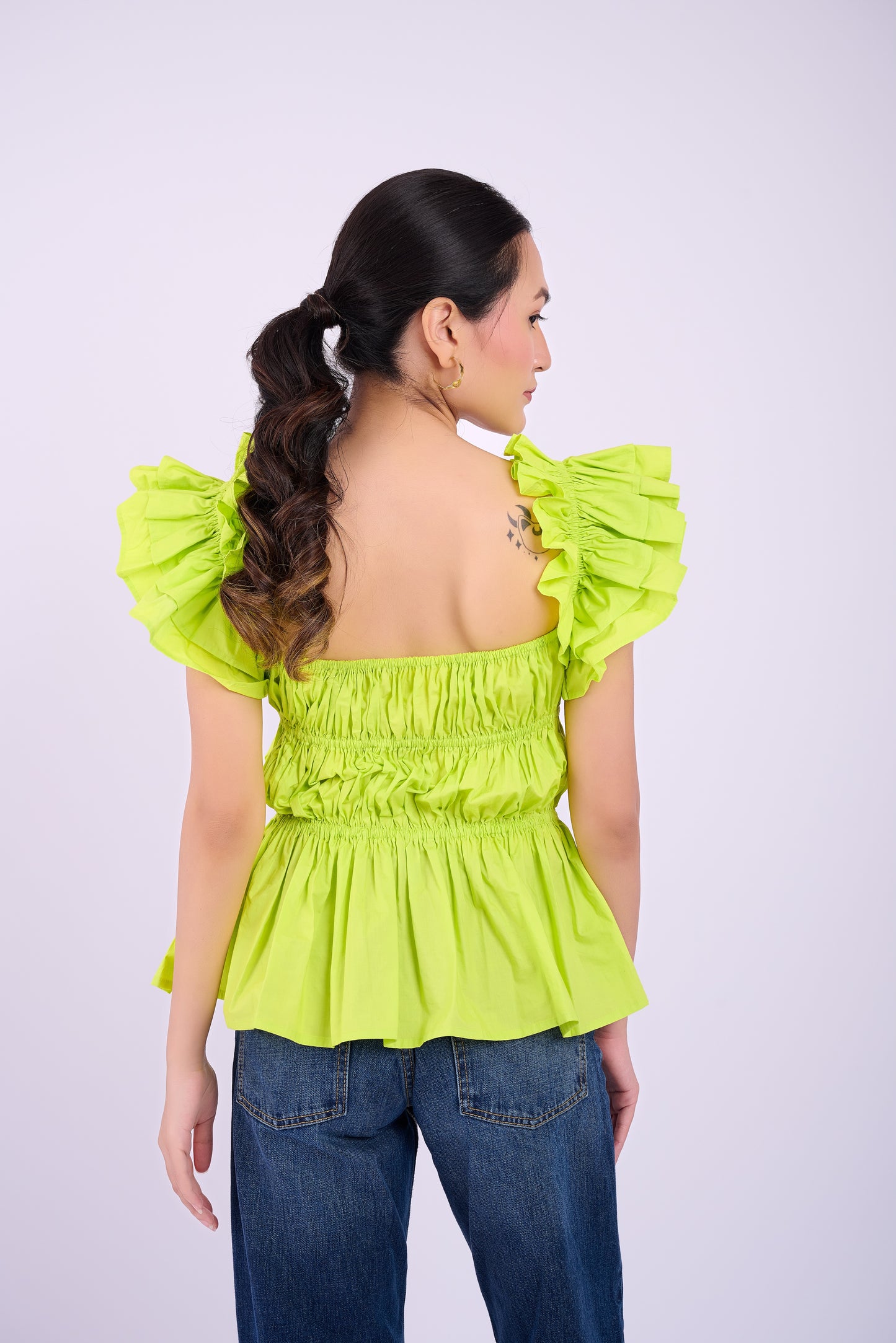 Malla Top - Lime