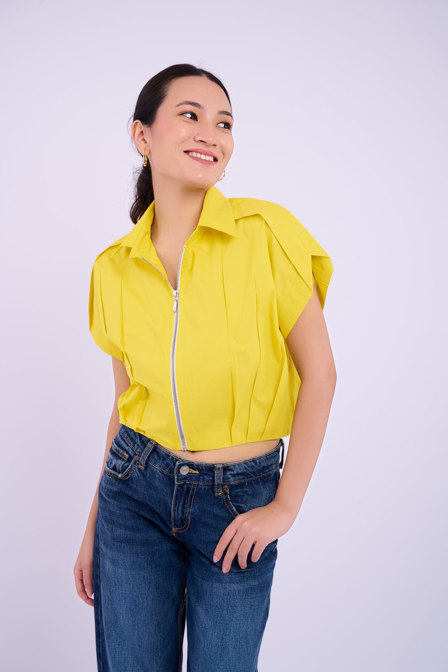 Daphnie Top - Yellow