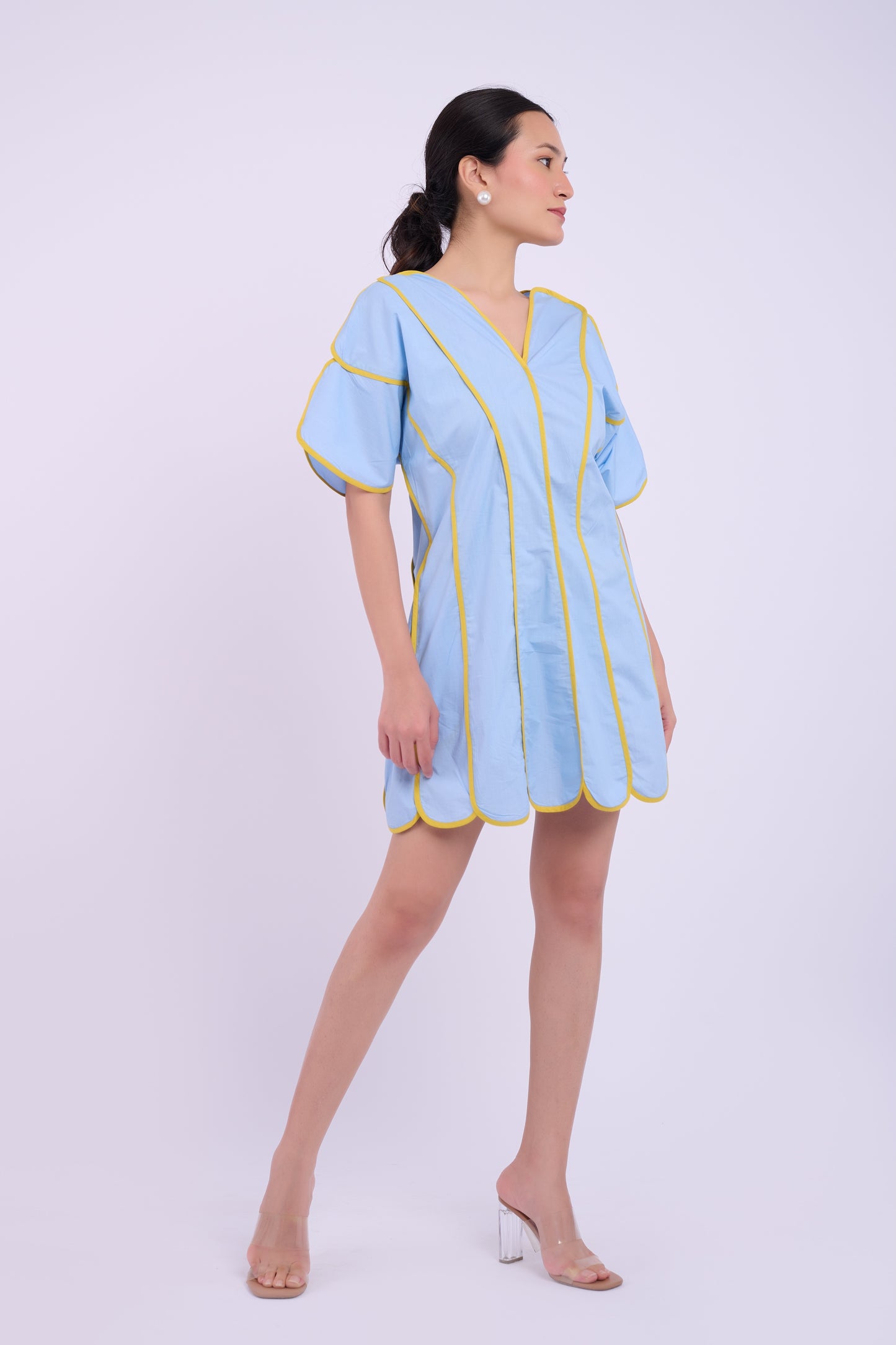 Hally Dress - Light Blue