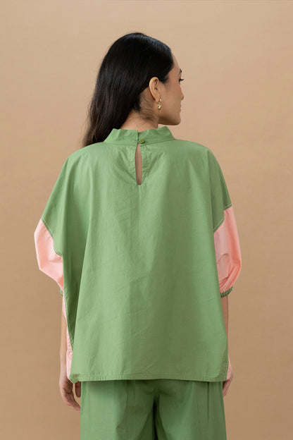 Gina Top - Olive & Quartz