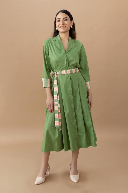 Clara Dress - Olive