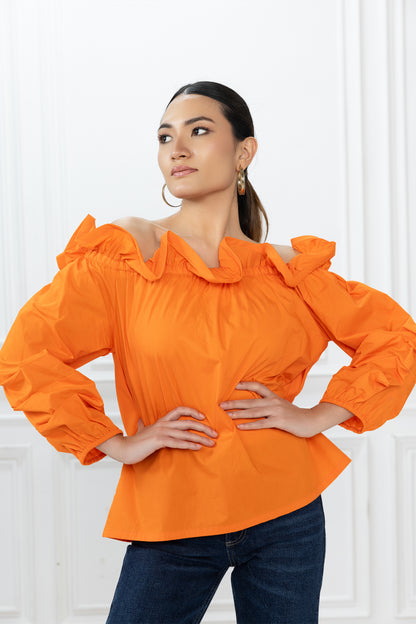 Ivy Top - Orange