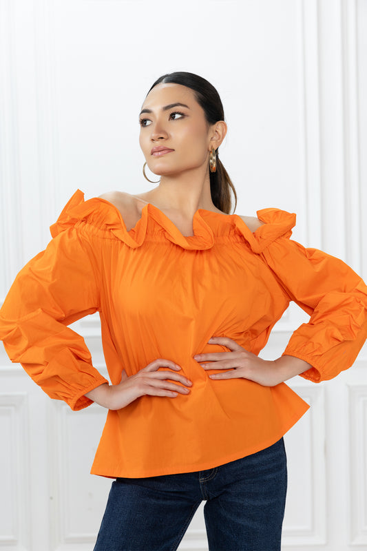 Ivy Top - Orange