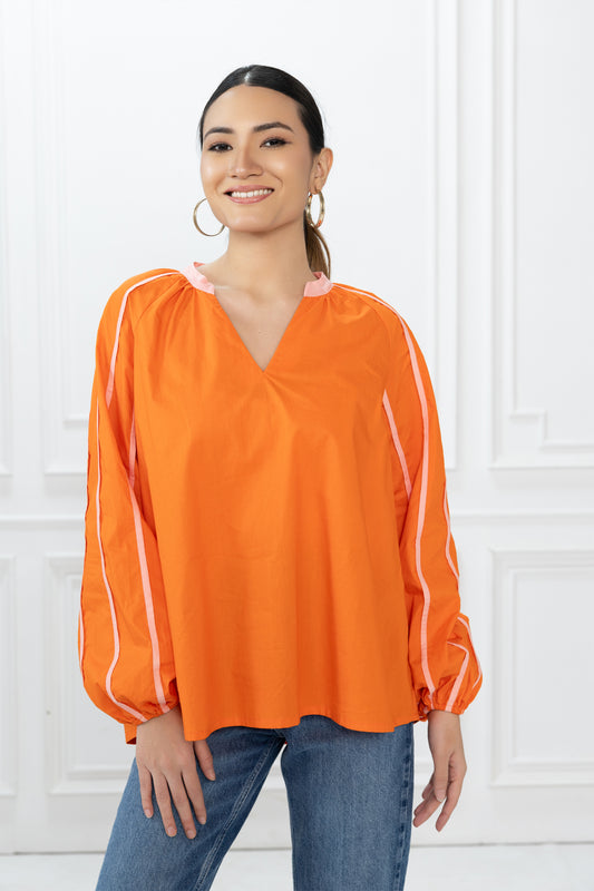 Amy Top - Orange