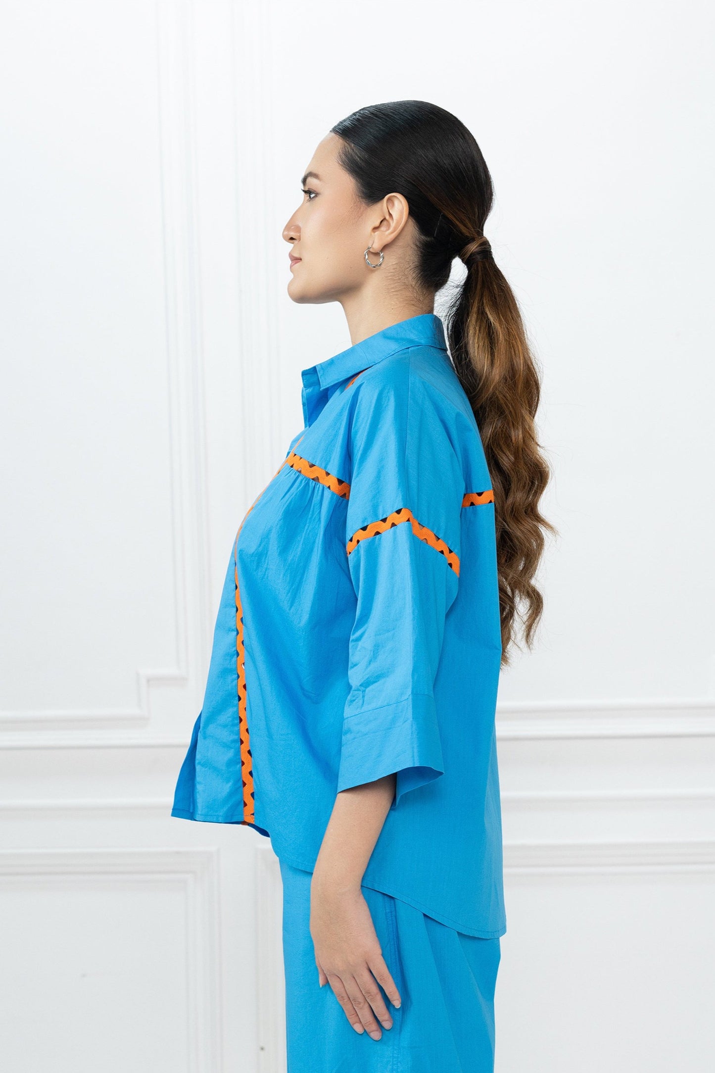 Jordan Top - Azure Blue