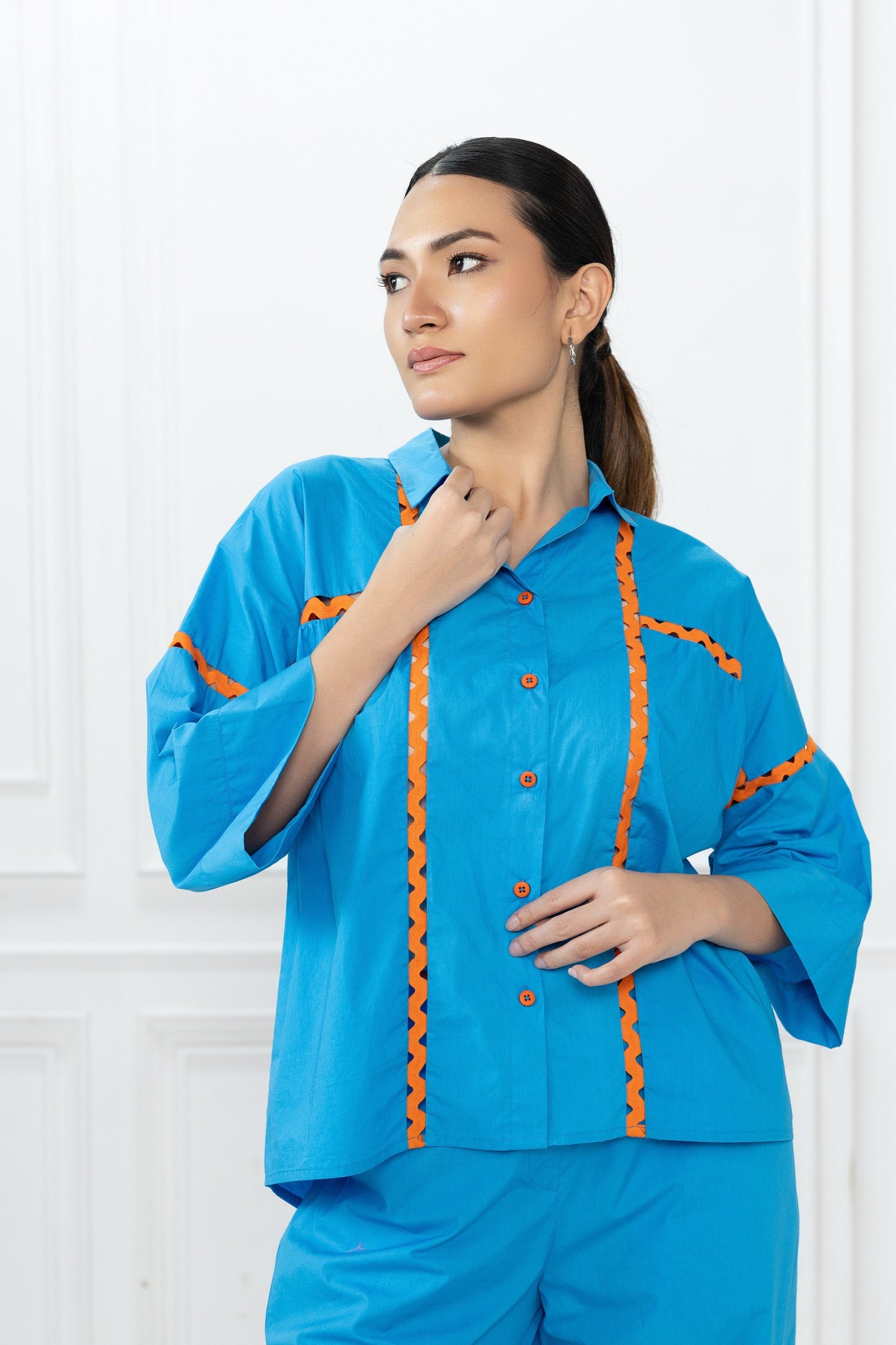 Jordan Top - Azure Blue