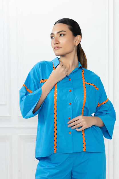 Jordan Top - Azure Blue