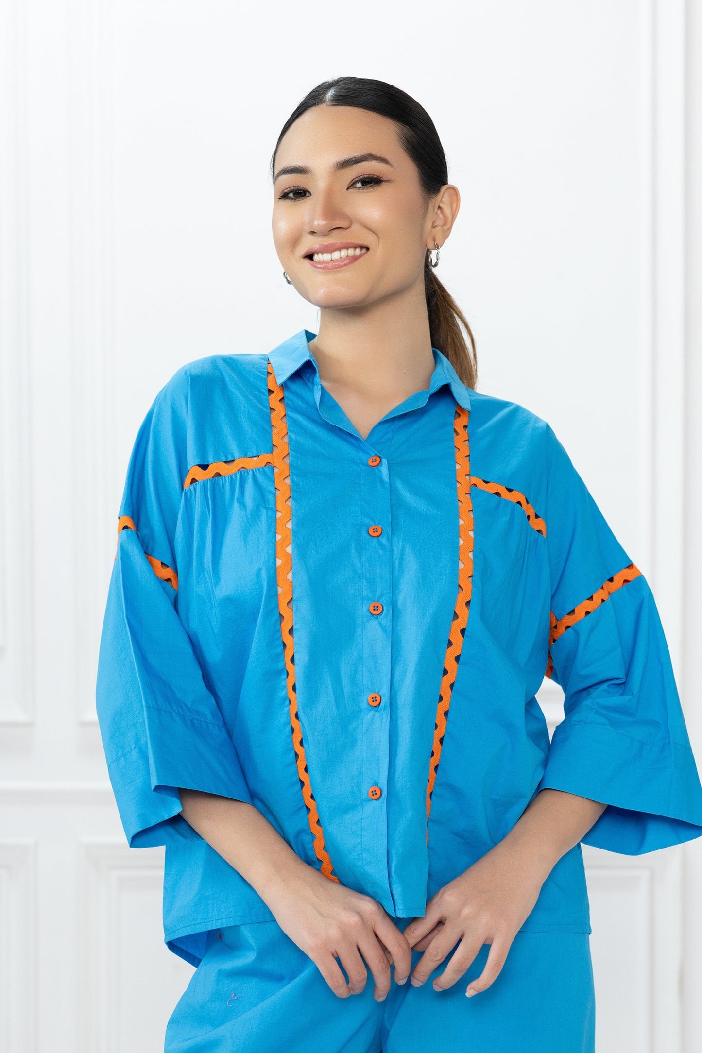 Jordan Top - Azure Blue