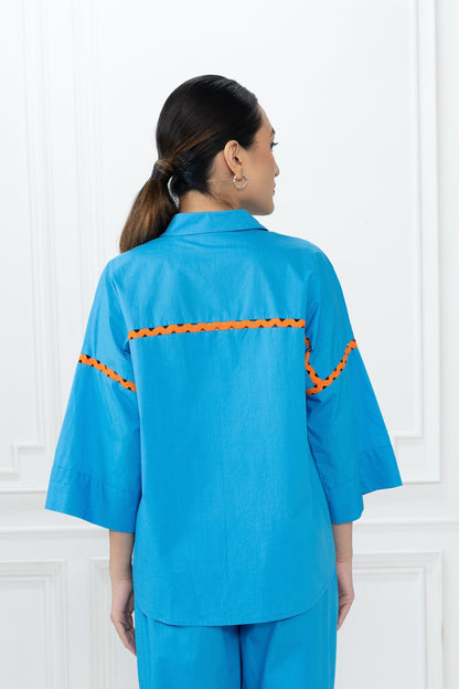 Jordan Top - Azure Blue