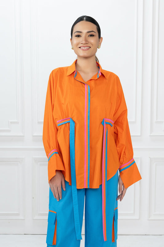 Brooke Shirt - Orange