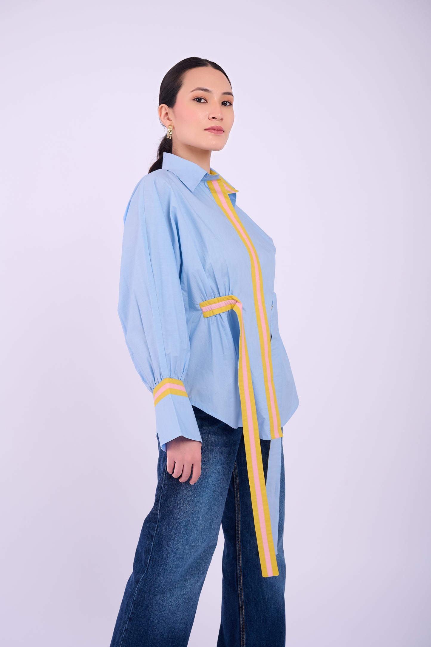 Brooke Shirt - Light Blue