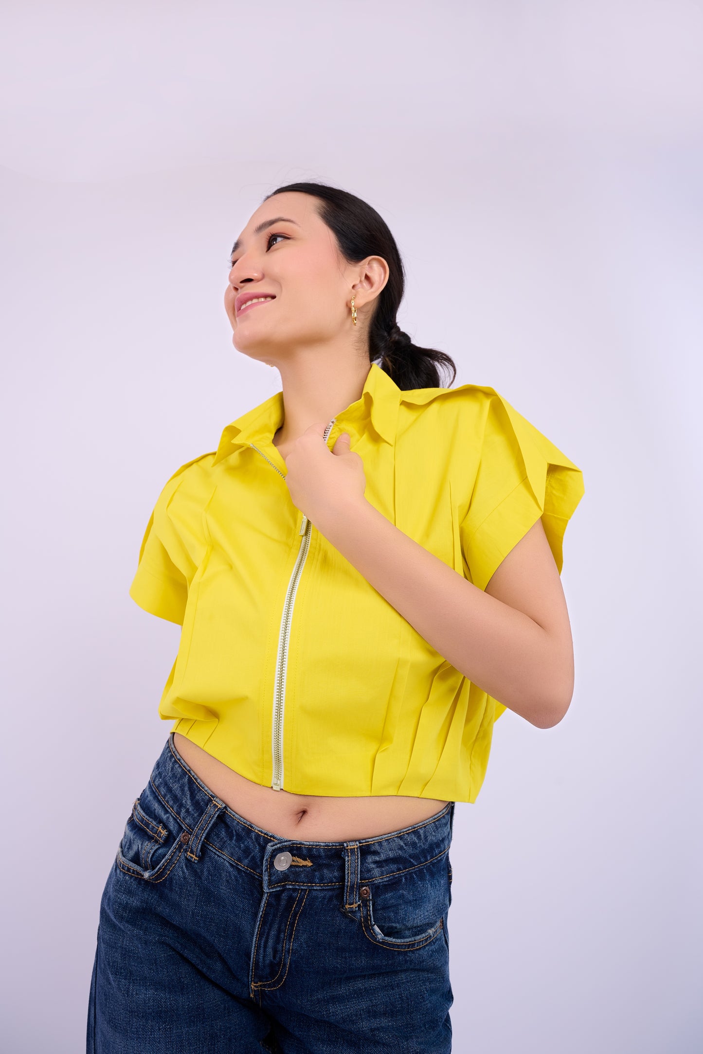 Daphnie Top - Yellow