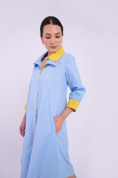 Elvis Dress - Light Blue